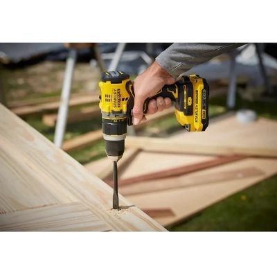 Шуруповерт Stanley FatMax, Li-lon 18 В, 80 Нм (без АКБ та ЗУ) (SFMCD721B) | Зображення 3