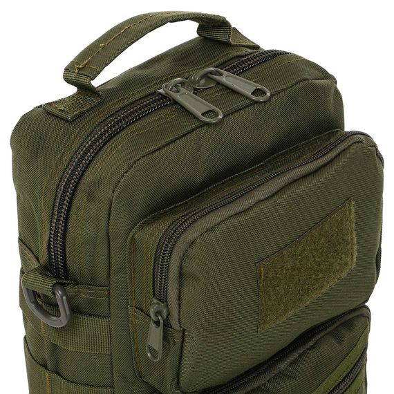 Сумка тактична багатоцільова SILVER KNIGHT TY-9060 (29х19х8см) 4л Олива | Зображення 5