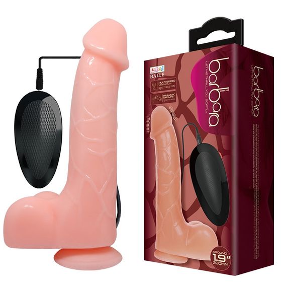 Вибратор на присоске BAILE - Barbara Multi-speed vibration, BW-008074ZSY Sex Aura | Зображення 1