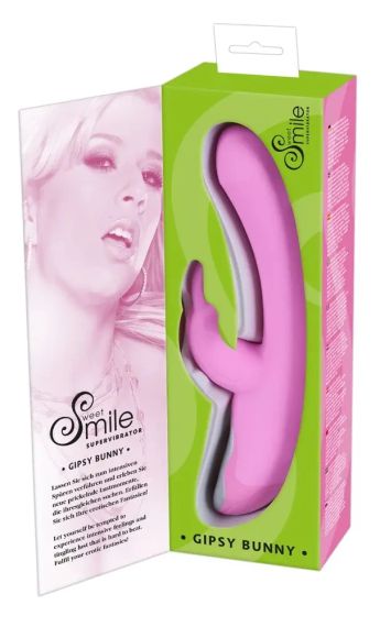 Вибратор Gipsy Bunny розовый sexstyle | Зображення 4