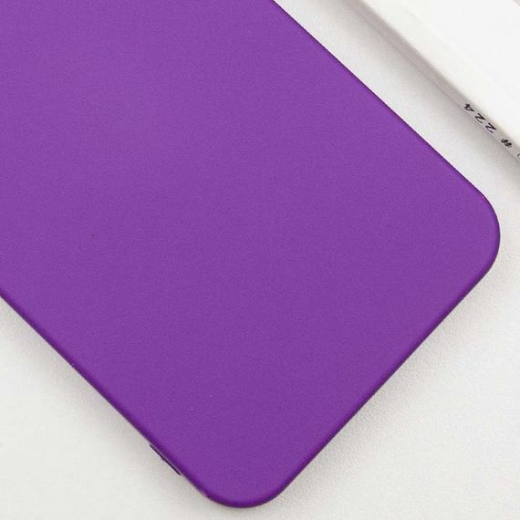 Чехол TPU GETMAN Liquid Silk Full Camera для Samsung Galaxy S23 Фиолетовый / Purple | Зображення 1