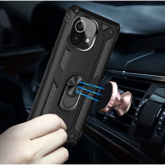 Чохол до мобільного телефона BeCover Military Xiaomi Mi 11 Lite / Mi 11 Lite 5G Black (706642) | Зображення 3