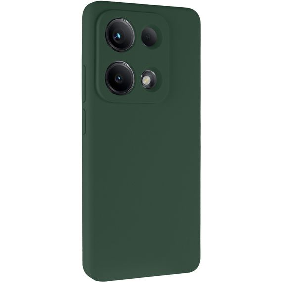 Чохол Silicone Cover Lakshmi Full Camera (AAA) для Xiaomi Redmi Note 14S Зелений / Cyprus Green