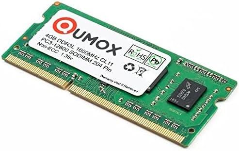 Оперативная память QUMOX 4 ГБ, 204 контакта DDR3L-1600 SO-DIMM (1600 МГц, PC3L-12800S, CL11, 1,35 В | Зображення 4