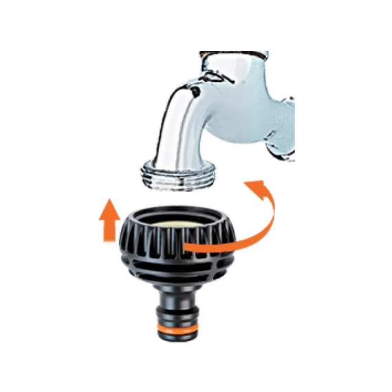 Адаптер для коннектора для поливочного шланга Claber Ergogrip 3/4"-1"В | Зображення 1