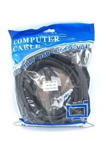 Кабель видео HDMI-HDMI 3м СЕРЫЙ