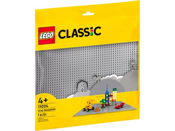 Конструктор LEGO Classic Базова пластина сірого кольору 11024 (11024) | Зображення 4
