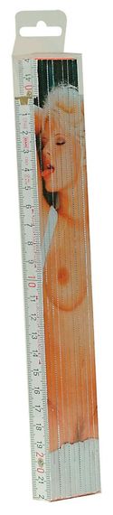 Лінійка - Folding Ruler "Girl", 2 м Sex Aura | Зображення 3