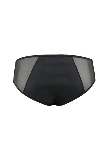 Мужские слипы на молнии Passion 042 SLIP TIMMY S/M Black, экокожа, сетка sexstyle | Зображення 3