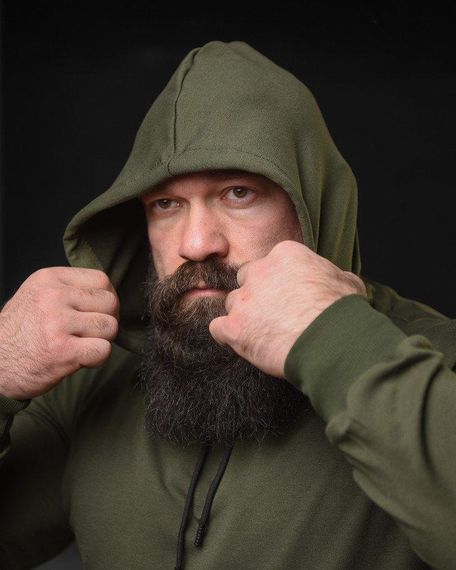 Худі maklin оліва НП4890 | Зображення 4