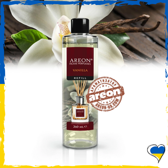 Наполнитель для аромадиффузора Areon Home Perfumes Refill Classic Vanilla 260мл