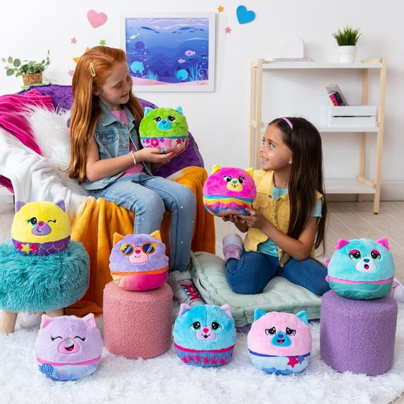 Детская мягкая игрушка "Котенок в аквариуме" Misfittens 03945(W2) в ассортименте | Зображення 3