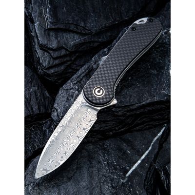 Нож Civivi Elementum, Damascus, Carbon Fiber/G10 (C907DS) | Зображення 3
