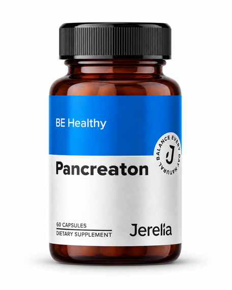 Комплекс для травлення, підшлункової залози та кишківника Pancreaton Панкреатон Jerelia 60 шт | Зображення 2