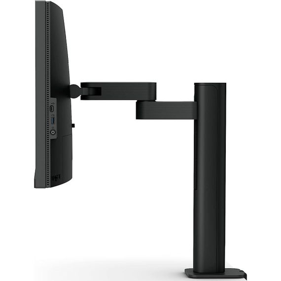 TFT 27" BenQ PD2705UA, IPS, 4K UHD, 99% sRGB, HDMI, DP, USB-C, USB-hub, HAS, колонки, темно-сірий