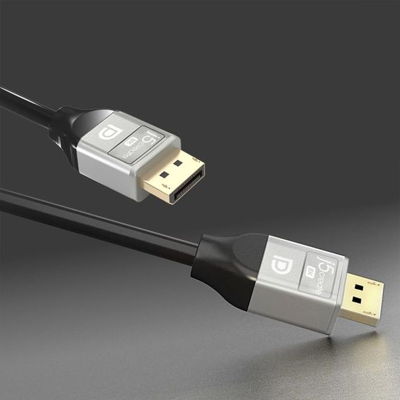 Кабель J5create JDC43-N DisplayPort v1.4 , 2 м | Зображення 2