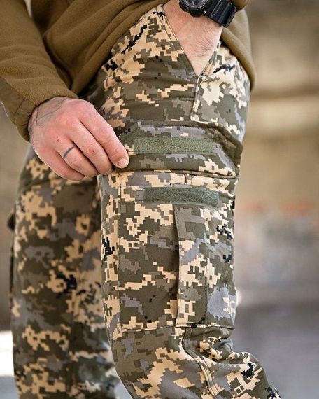 Зимові штани soft shell BANDIT піксель ТР6410 | Зображення 5