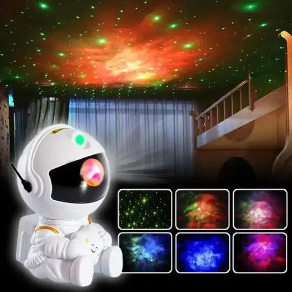 Астронавт Rocket Star Led Galaxy Проектор Світло Нічник Зоряне світло