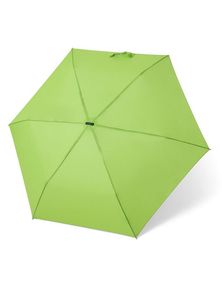 Зонтик женский механический Parachase №3226 плоский складной мини карманный на 6 спиц Салатовый