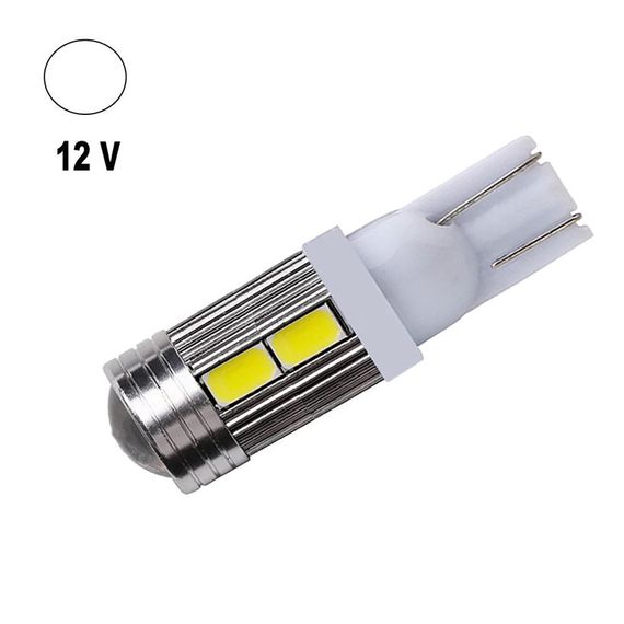 Автолампа Terra T10 / W5W, цоколь W2.1x9.5d, 5630x10smd, линза, 12V | Зображення 1