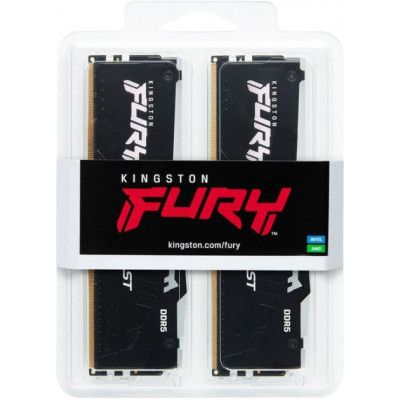 Модуль памяти для компьютера DDR5 32GB (2x16GB) 5200 MHz Beast RGB XMP Kingston Fury (ex.HyperX) (KF552C40BBAK2-32) | Зображення 9