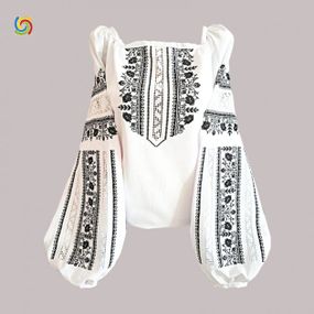 Рубашка Украинская вышиванка 239111 цвет белый размер XXL/3XL