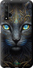 Чохол на Huawei Nova 5T Кішка "5548b-1833-2448"