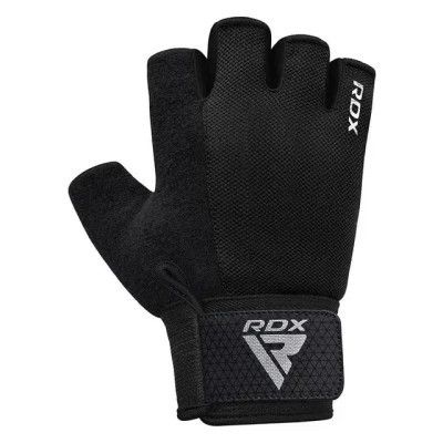 Перчатки для фитнеса RDX W1 Half Black Plus L (WGA-W1HB-L+) | Зображення 1