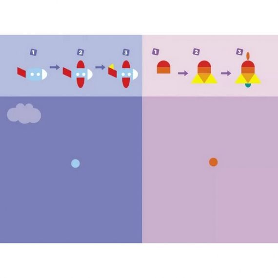 Навчальна книга "Навчалочка: Збери картинку з наклейок. Рівень 4" АРТ 19604U укр | Зображення 4