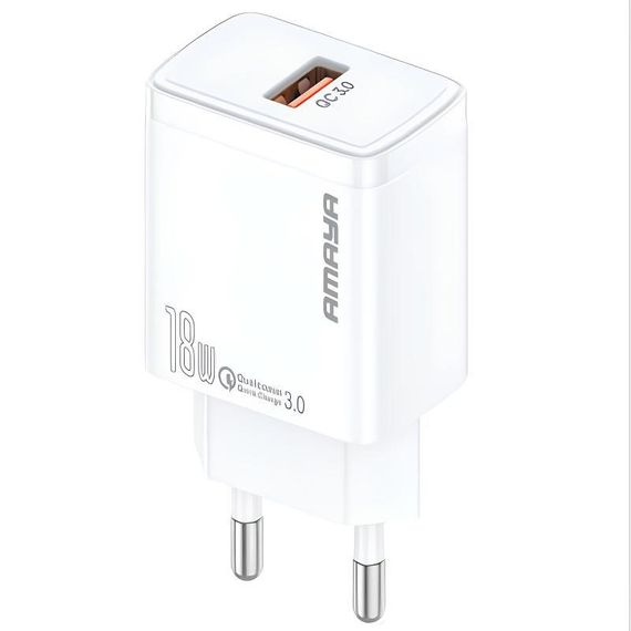 МЗП Amaya E59S QC3.0 18W (1USB-A) White