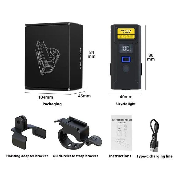 Велофара з сигналом Q091 250LM | Зображення 3