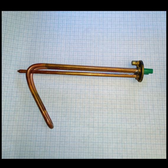 Тен для горизонтального бойлера,1500w,на фланці 48мм,місце для анода м-5.Thermowatt(Італія) | Зображення 2