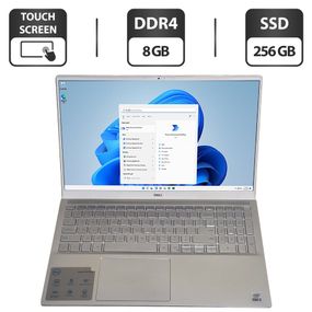 Ультрабук Dell Inspiron 15 7501 / 15.6" (1920x1080) IPS Touch / Intel Core i5-10300H (4 (8) ядра по 2.5 - 4.5 GHz) / 8 GB DDR4 / 256 GB SSD / Intel UHD Graphics / WebCam б/у