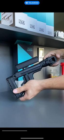 Приклад FAB Defense Приклад складной на АК тактический приклад Складной приклад для АК | Зображення 2