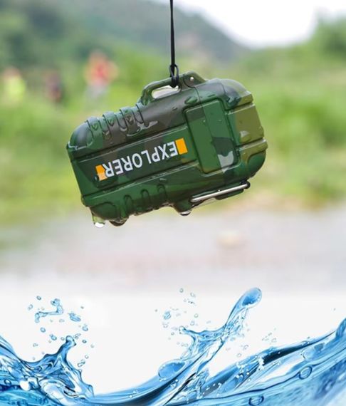 Електроімпульсна USB запальничка Explorer FR171, дві дуги в водонепроникному корпусі - Camouflage | Зображення 6