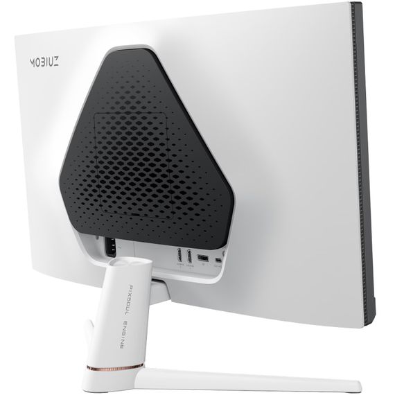 TFT 24.5" BenQ EX251, IPS, 220Hz, HDMI x2, DP, USB-C, колонки, білий | Зображення 3