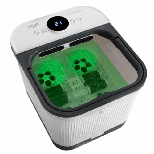 Гідромасажер для ніг Adler AD 2184 Deluxe з механічним масажем 4+4 ролики 16.7 л Adler AD 2184 (UA-01)