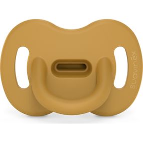 Пустышка Suavinex Colour Essence силиконовая физиологическая, 6-18 мес. желтая (308089)