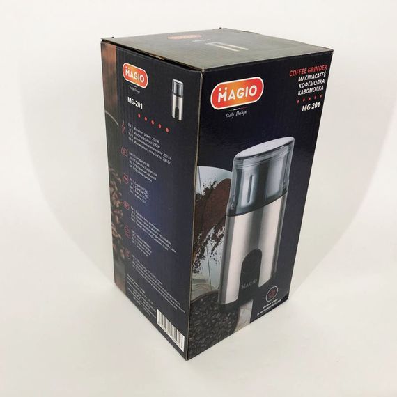 Кофемолка електрическая MAGIO MG-201, Домашние кофемолки, Электрическая кофемолка LB-251 для турки | Зображення 3
