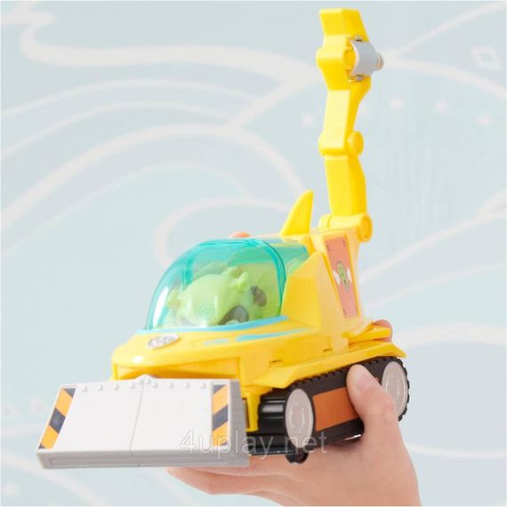 Щенячий Патруль спасательная машина-трансформер лодка Крепыша Paw Patrol Aqua Pups Rubble Hammerhead Shark | Зображення 8