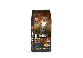 Сухий корм Klicker Холістик беззерновий для дорослих котів з ЛОСОСЕМ 12 кг.