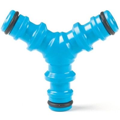 Тройник для шланга Cellfast тройник BASIC 1/2" для муфт 1/2, 3/4" (51-205H) - Топ Продаж! | Зображення 1