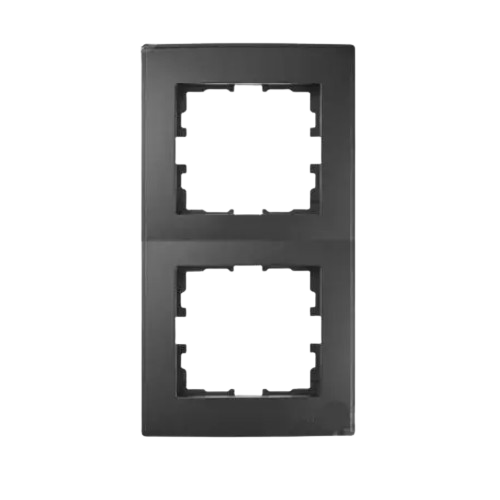 LESYA антрацит Рамка вертикальна 2-а Лезард