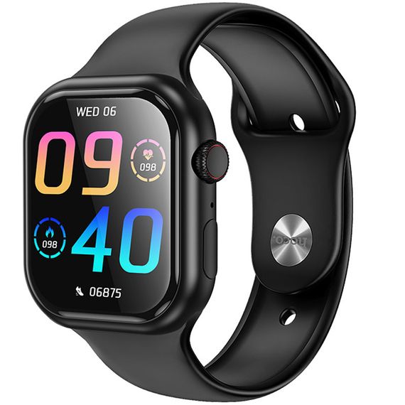 Смарт-годинник Hoco Smart Watch Y23 Smart sports watch (call version) Black | Зображення 2