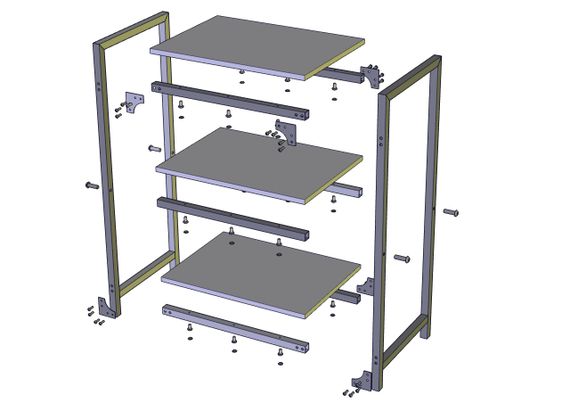 Стеллаж Metall-Design Ромбо 4 | Зображення 9
