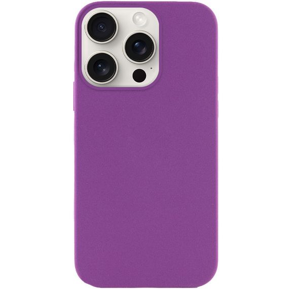 Чехол Silicone Case Full Protective (AA) NO LOGO для Apple iPhone 16 Pro Max (6.9") Фиолетовый / Grape
