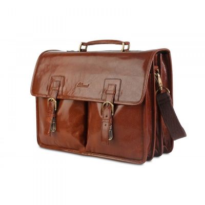 Сумка Ashwood Gareth Briefcase VT Chestnut (GARETH VT CHESTNUT) | Зображення 2