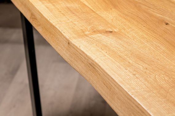 Дубовий стіл для ноутбука EcoWalnut із живими краями L | Зображення 6
