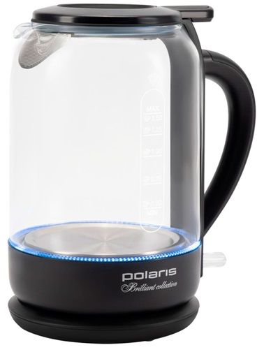 Електрочайник Polaris Water Way Black PWK 17103CGL 1.5 л чорний | Зображення 1