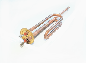 Тэн 1500W для бойлера Ariston (Аристон) на фланцэ D48 с удлиненными контактами Kawai